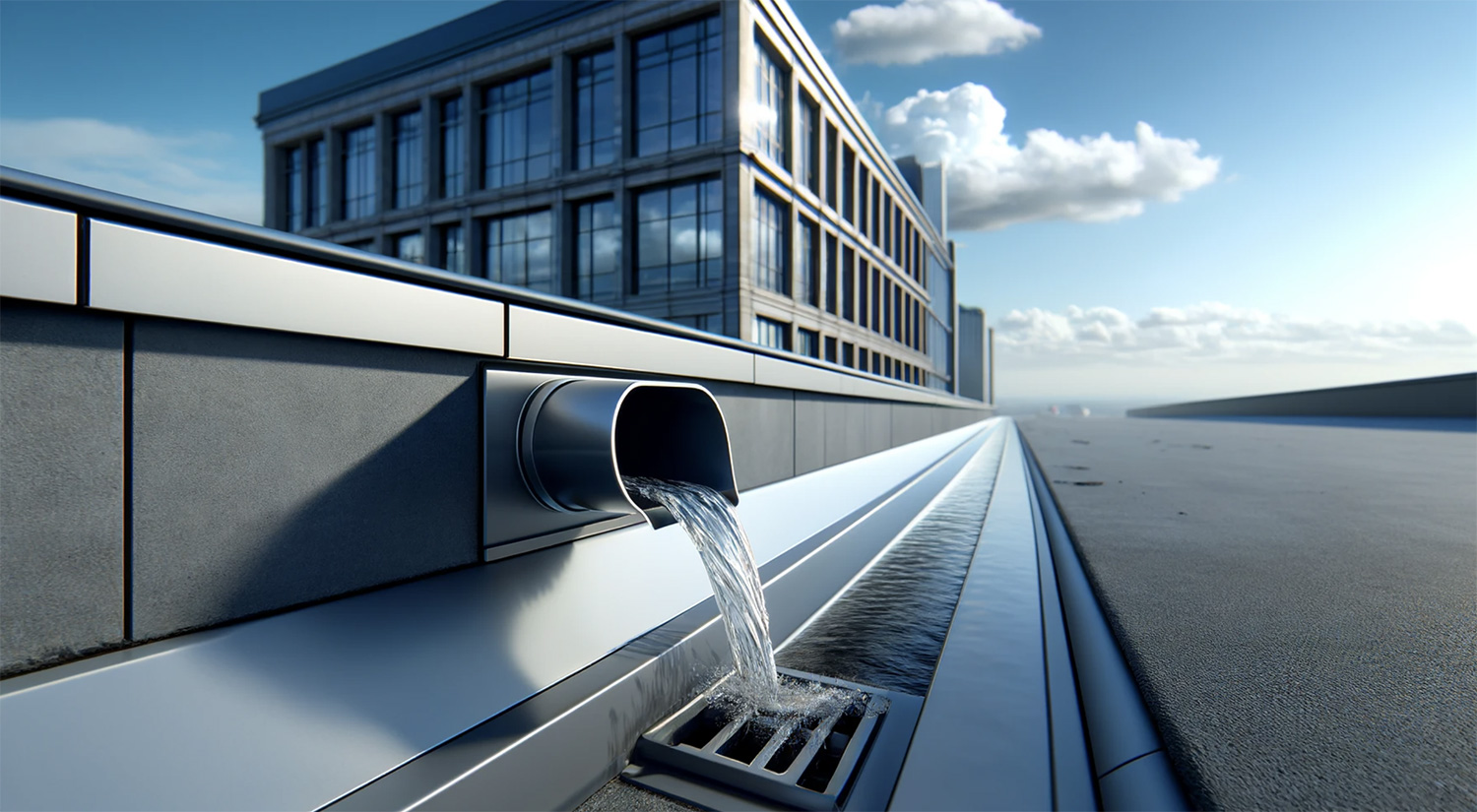 Best Flat Roof Drainage for Commercial Buildings